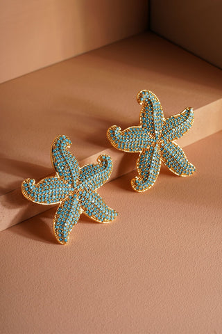 Deniz Yıldızı Küpe