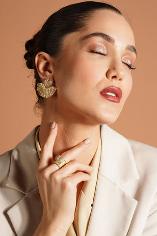 Victoria Küpe Yüzük Set