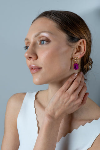 Arı küpe Pembe