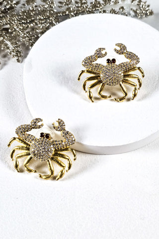 Kırmızı Gözlü Yengeç Küpe