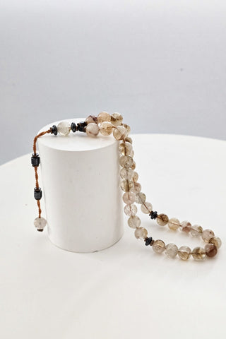 Sitrin Doğal Taş Tespih (3. Çakra / Solar Pleksus)