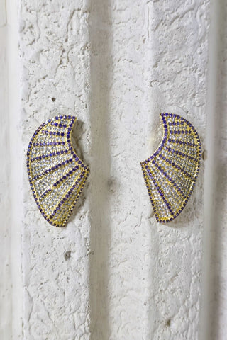 Işığın Kanatları Küpe Yeşil