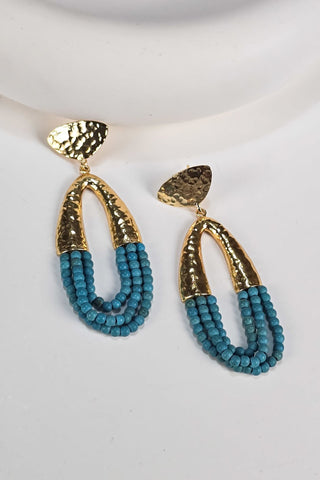 Romance Küpe Turkuaz