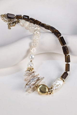 Duality Kaplan Gözü ve İnci Kolye