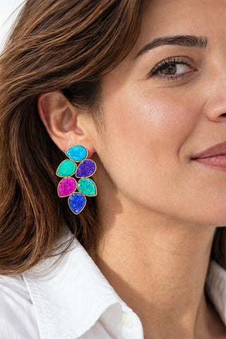 Fiesta Druzy Küpe