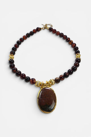 Garnet Akik Kolye
