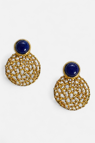 Lapis Lace Küpe