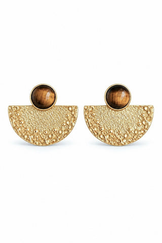 Pardus Tiger's Eye Earrings