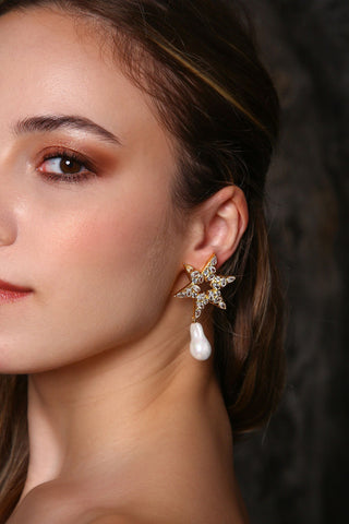 Işıltı İncili Küpe