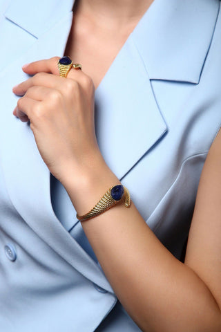 Azure Lapis Lazuli Bileklik