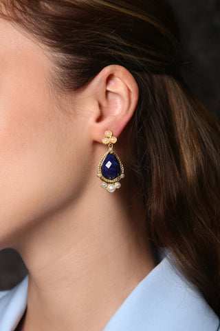 Royal Drop Küpe Lapis Lazuli