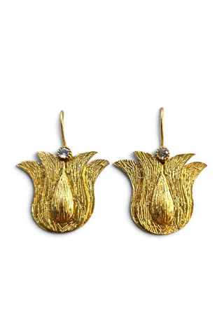 Lale Küpe Gold