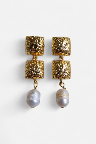 Denge Barok İncili Küpe